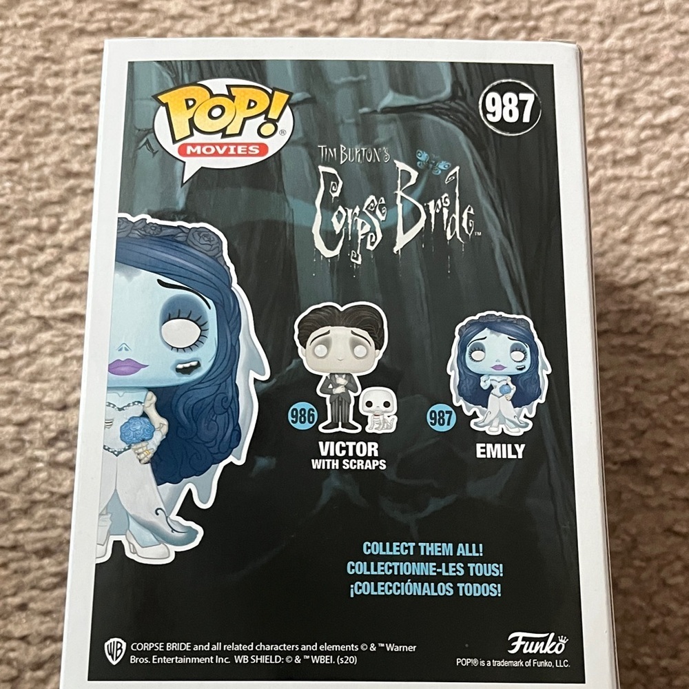 Funko Pop! Emily Figure - Blue and White - Picture 3 of 4